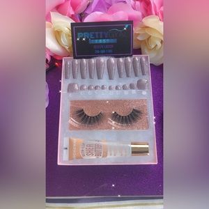 Disco Diamond Press On Nails